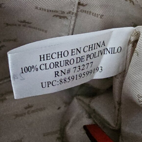 Juicy Couture Style 600 Vegan Leather Red Handbag - Picture 15 of 16